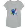 image:imageDreamWorks Trolls Happy Group TShirtHeather Grey