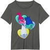 image:imageDreamWorks Trolls Hearts and Hearts TShirtAsphalt Grey