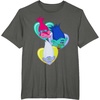 image:imageDreamWorks Trolls Hearts and Hearts TShirtAsphalt Grey