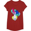 image:imageDreamWorks Trolls Hearts and Hearts TShirtCranberry Red
