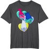 image:imageDreamWorks Trolls Hearts and Hearts TShirtDark Heather Grey