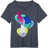 image:imageDreamWorks Trolls Hearts and Hearts TShirtHeather Blue
