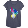 image:imageDreamWorks Trolls Hearts and Hearts TShirtHeather Blue