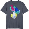 image:imageDreamWorks Trolls Hearts and Hearts TShirtHeather Blue
