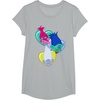 image:imageDreamWorks Trolls Hearts and Hearts TShirtHeather Grey
