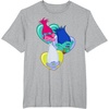 image:imageDreamWorks Trolls Hearts and Hearts TShirtHeather Grey