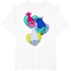 image:imageDreamWorks Trolls Hearts and Hearts TShirtWhite