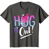 image:imageDreamWorks Trolls Hug It Out TShirtAsphalt Grey