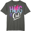 image:imageDreamWorks Trolls Hug It Out TShirtAsphalt Grey
