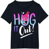 image:imageDreamWorks Trolls Hug It Out TShirtBlack
