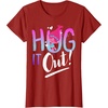image:imageDreamWorks Trolls Hug It Out TShirtCranberry Red