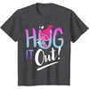image:imageDreamWorks Trolls Hug It Out TShirtDark Heather Grey