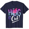 image:imageDreamWorks Trolls Hug It Out TShirtNavy Blue