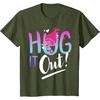 image:imageDreamWorks Trolls Hug It Out TShirtOlive Green