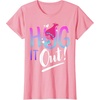 image:imageDreamWorks Trolls Hug It Out TShirtPink