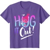 image:imageDreamWorks Trolls Hug It Out TShirtPurple Heather