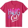 image:imageDreamWorks Trolls Hug It Out TShirtRed Heather