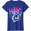 image:imageDreamWorks Trolls Hug It Out TShirtRoyal Blue