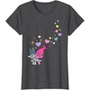 image:imageDreamWorks Trolls Love TShirtDark Heather Grey