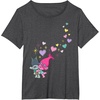 image:imageDreamWorks Trolls Love TShirtDark Heather Grey