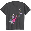 image:imageDreamWorks Trolls Love TShirtDark Heather Grey