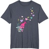 image:imageDreamWorks Trolls Love TShirtHeather Blue
