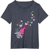 image:imageDreamWorks Trolls Love TShirtHeather Blue