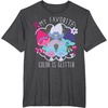 image:imageDreamWorks Trolls My Favorite Glitter TShirtDark Heather Grey