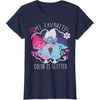 image:imageDreamWorks Trolls My Favorite Glitter TShirtNavy Blue