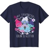 image:imageDreamWorks Trolls My Favorite Glitter TShirtNavy Blue