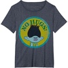 image:imageDreamWorks Trolls No Hugs Branch TShirtHeather Blue