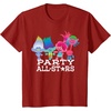 image:imageDreamWorks Trolls Party All Stars TShirtCranberry Red