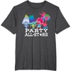 image:imageDreamWorks Trolls Party All Stars TShirtDark Heather Grey