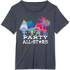 image:imageDreamWorks Trolls Party All Stars TShirtHeather Blue