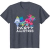 image:imageDreamWorks Trolls Party All Stars TShirtHeather Blue