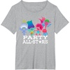 image:imageDreamWorks Trolls Party All Stars TShirtHeather Grey