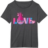 image:imageDreamWorks Trolls Poppy Love TShirtDark Heather Grey