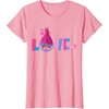 image:imageDreamWorks Trolls Poppy Love TShirtPink