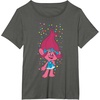 image:imageDreamWorks Trolls Poppy Polka Dots TShirtAsphalt Grey