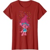 image:imageDreamWorks Trolls Poppy Polka Dots TShirtCranberry Red