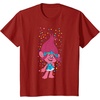 image:imageDreamWorks Trolls Poppy Polka Dots TShirtCranberry Red