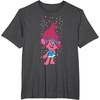 image:imageDreamWorks Trolls Poppy Polka Dots TShirtDark Heather Grey