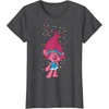 image:imageDreamWorks Trolls Poppy Polka Dots TShirtDark Heather Grey