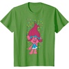 image:imageDreamWorks Trolls Poppy Polka Dots TShirtGrass Green