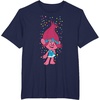 image:imageDreamWorks Trolls Poppy Polka Dots TShirtNavy Blue