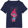 image:imageDreamWorks Trolls Poppy Polka Dots TShirtNavy Blue