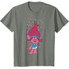 image:imageDreamWorks Trolls Poppy Polka Dots TShirtOlive Heather