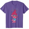 image:imageDreamWorks Trolls Poppy Polka Dots TShirtPurple Heather