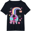 image:imageDreamWorks Trolls Poppy Rainbow TShirtBlack