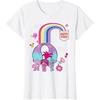 image:imageDreamWorks Trolls Poppy Rainbow TShirtWhite